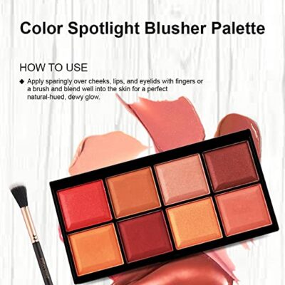 Forever52 8 Color Spotlight Blusher Palette