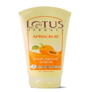 Lotus apricot scrub