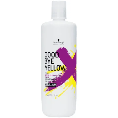Schwarzkopf GoodBye Yellow Neutralizing Bonding Wash