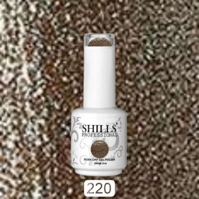 SHILLS PROFESSIONAL UV-LED Soak Off Gel Polish 220