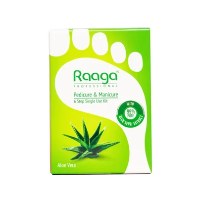 RAAGA Manicure Pedicure Kit for Soft & Relaxed Hands & Feet - Aloe Vera