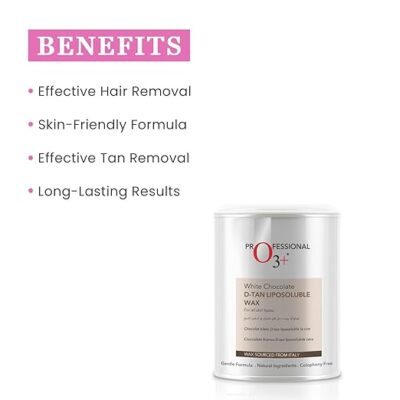 O3+ D-tan Liposoluble Wax Italian Formula - 800 gm