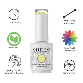 Shills Professional UV- LED Soak Off Gel Polish -15ml