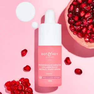 Dot & Key Pomegranate + 0.9% Retinol Serum for Fine Lines & Wrinkles 20ml
