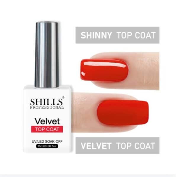 Shills Professional Velvet Top Coat 15ml
