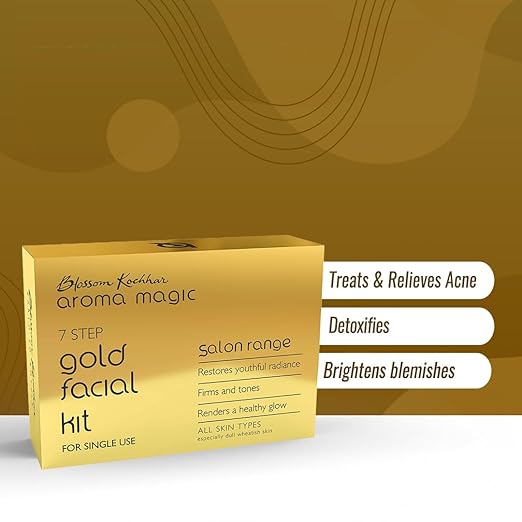 Aroma Magic Gold Facial Kit 7 in 1 Aroma Magic Gold Facial Kit