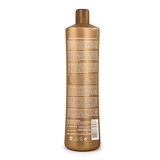Brasil Cacau Deep Conditioning Mask 1l- Cadiveu Brasil Cacau Deep Conditioning Hair Mask - 1L