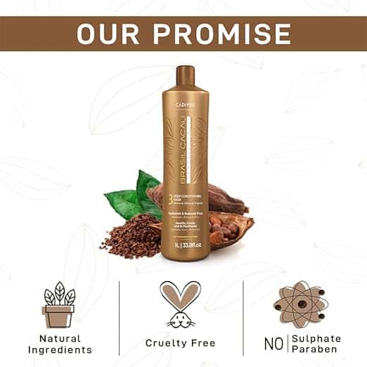 Cadiveu Brasil Cacau Deep Conditioning Mask Cadiveu Brasil Cacau Deep Conditioning Hair Mask - 1L