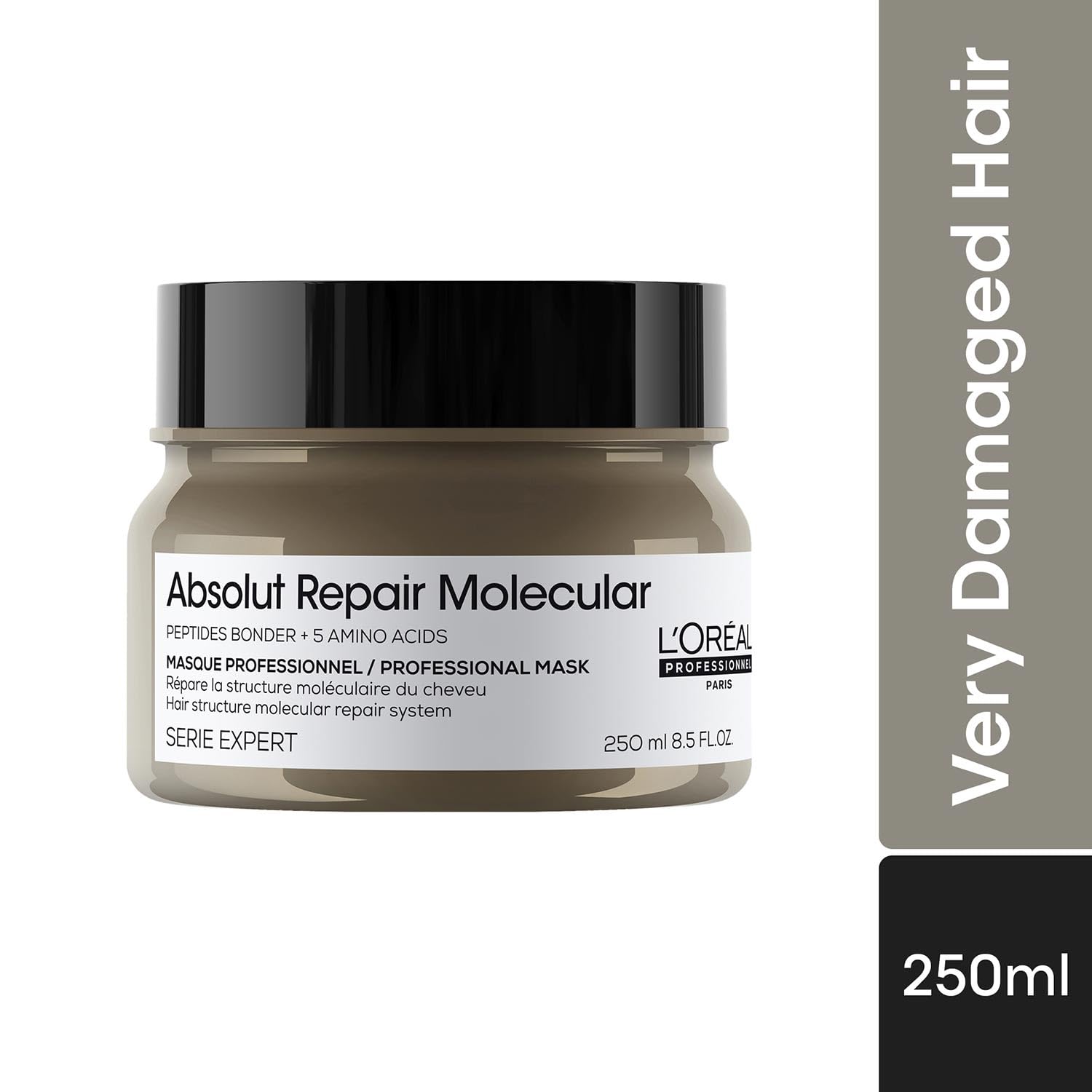 L'Oréal Professionnel Absolut Repair Molecular Cream Hair Mask 250 L'Oréal Professionnel Absolut Repair Molecular Cream Hair Mask - 250ml