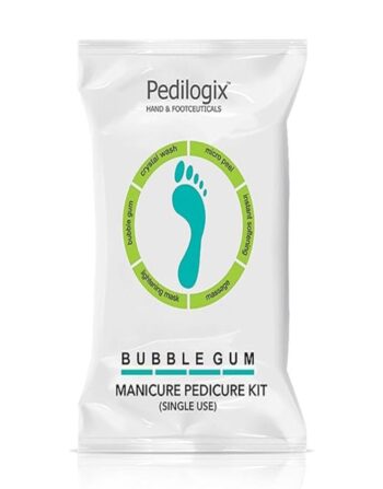 O3+ Pedilogix Bubblegum Manicure Pedicure Single Use Kit