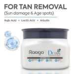 RAAGA De-Tan Tan Removal Cream with Kojic and Milk, 500 gm