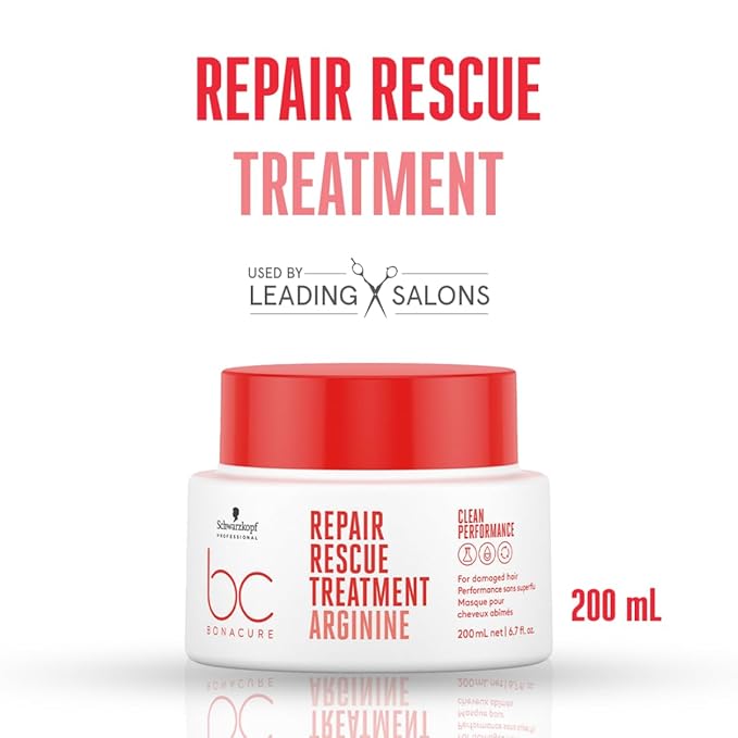 Schwarzkopf Professional BC Repair Rescue Treatment Arginine Mask -250 Schwarzkopf Professional BC Repair Rescue Treatment Arginine Mask - 250ml