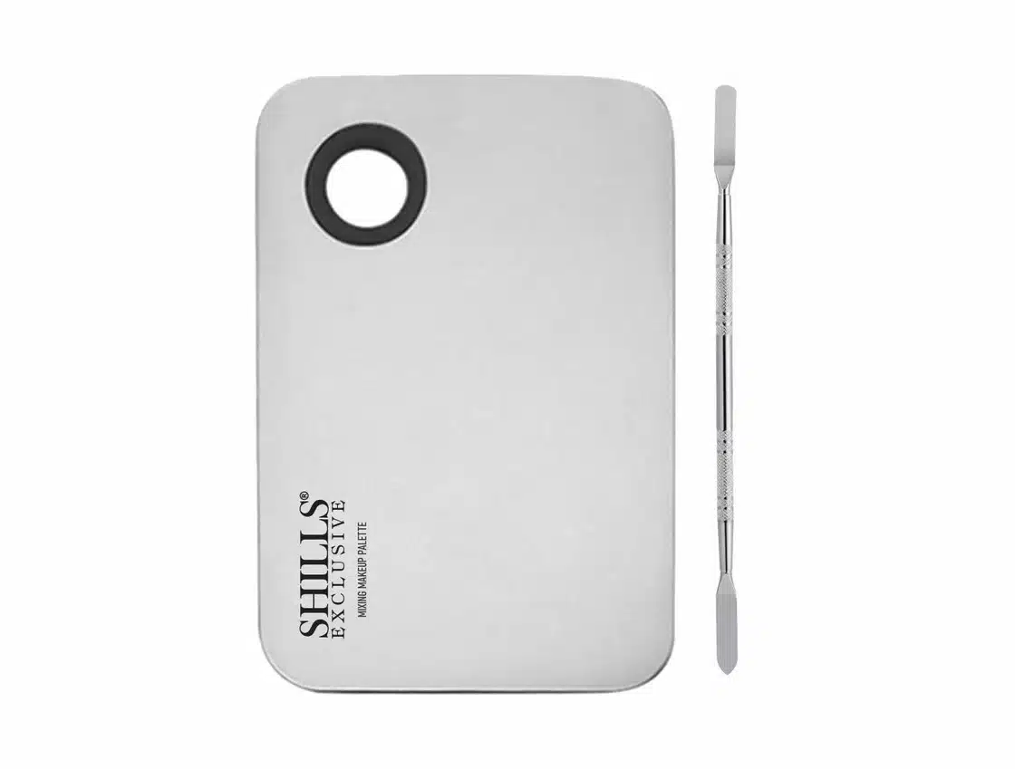 Shills Exclusive Makeup Mixing Palette Stainless Steel Shills Makeup Mixing Palette Stainless Steel