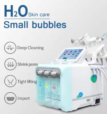 8 in 1 Hydra Facial Machine H2O2 With Serum