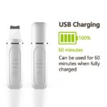 White Sugar Beauty Ultrasonic Shovel Machine for Facial Skin Scrubber