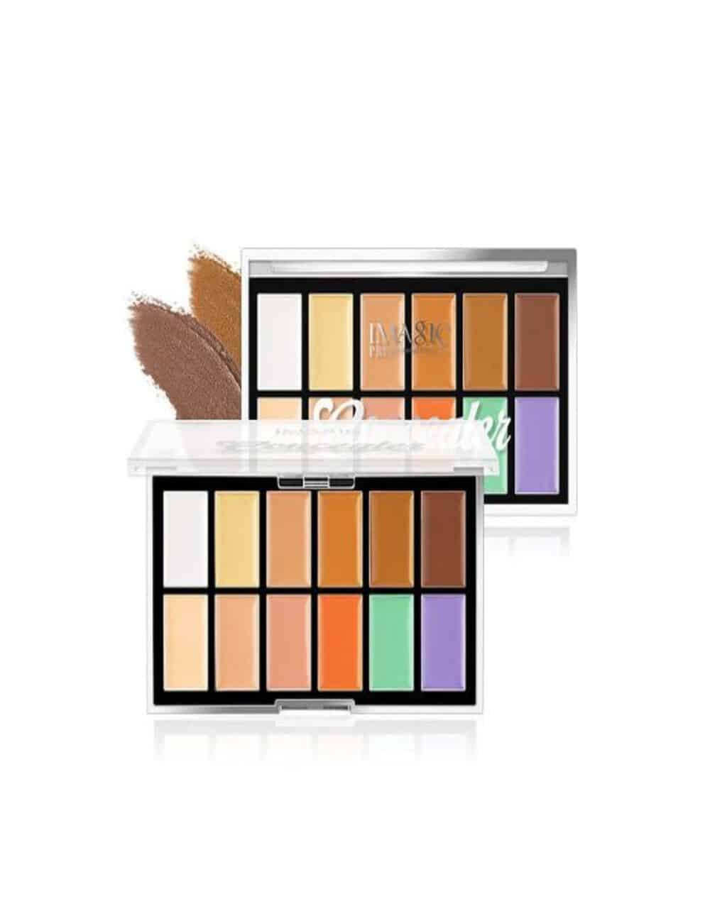 White Sugar Beauty World (18) (1) IMAGIC PROfessional Concealer Corrector Palette 12 Colors