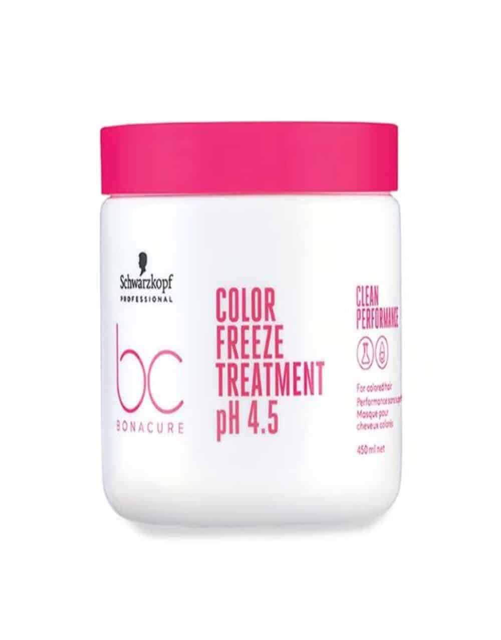 White Sugar Beauty World (25) (1) Schwarzkopf Professional Bonacure Color Freeze Treatment Mask - 450ml
