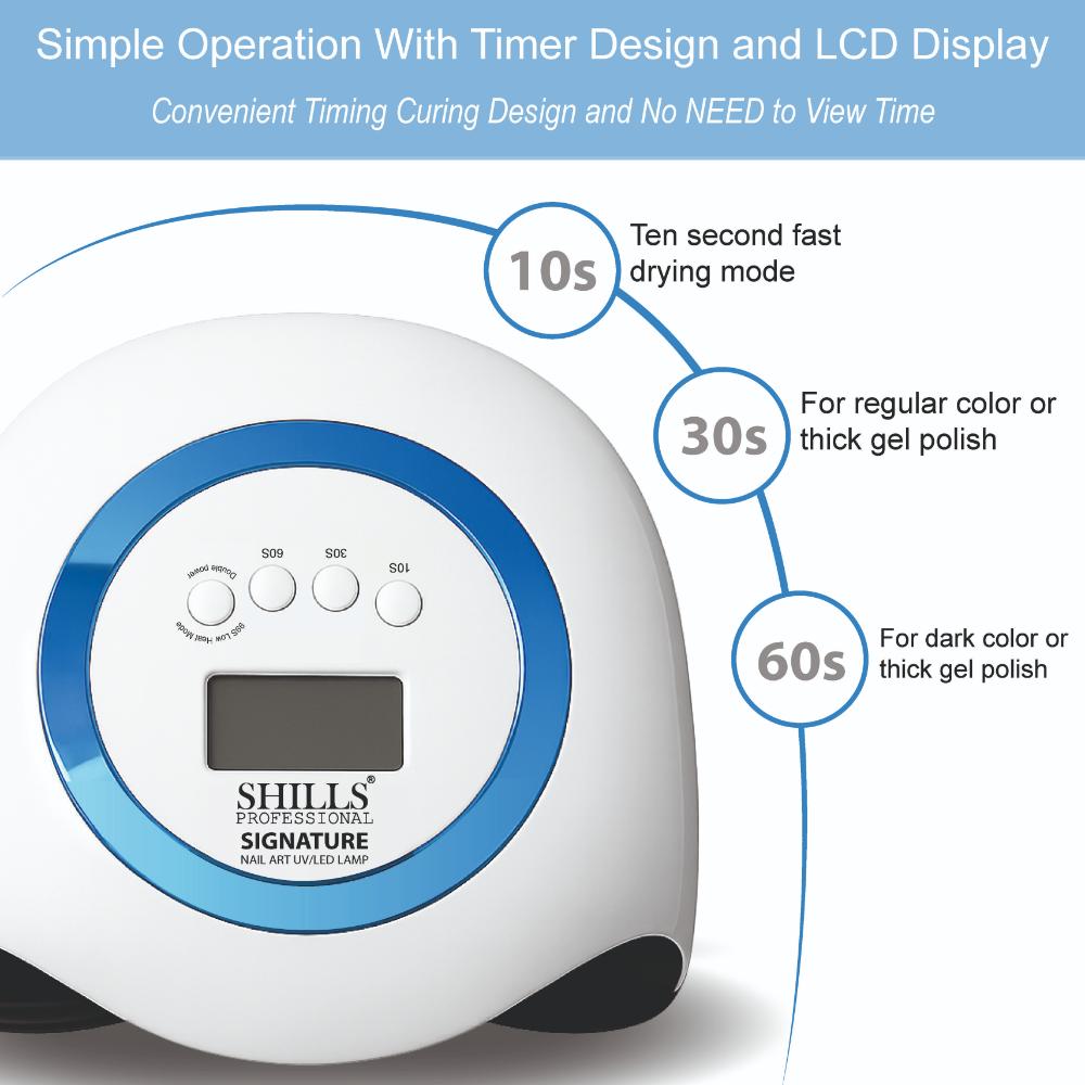 3fb8cecDSHIAB00000552_3 Shills Professional Signature UV LED Nail Lamp - 1Pcs