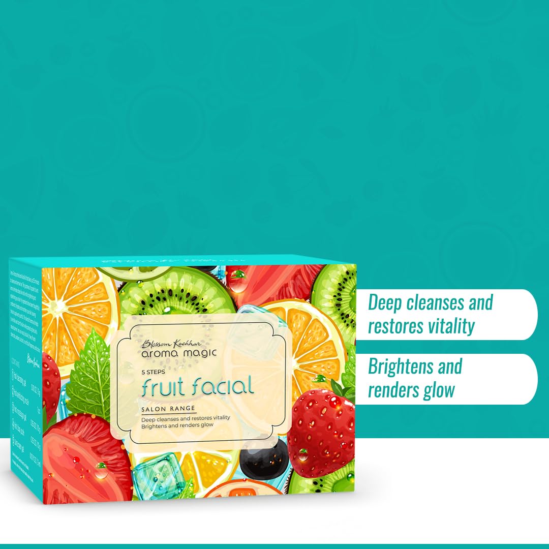 Aroma Magic 5 Step Fruit Facial Kit - Aroma Magic Fruit Facial Kit - 500g
