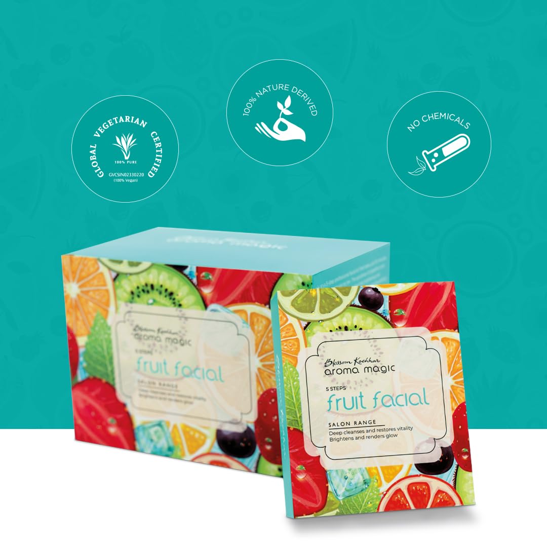 Aroma Magic 5 Step Fruit Facial Kit 200g Aroma Magic Fruit Facial Kit - 500g