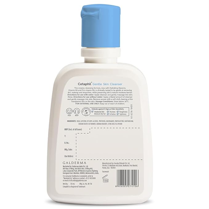 Cetaphil Gentle Skin Cleanser With Niacinamide Cetaphil Gentle Skin Cleanser With Niacinamide - 125ml