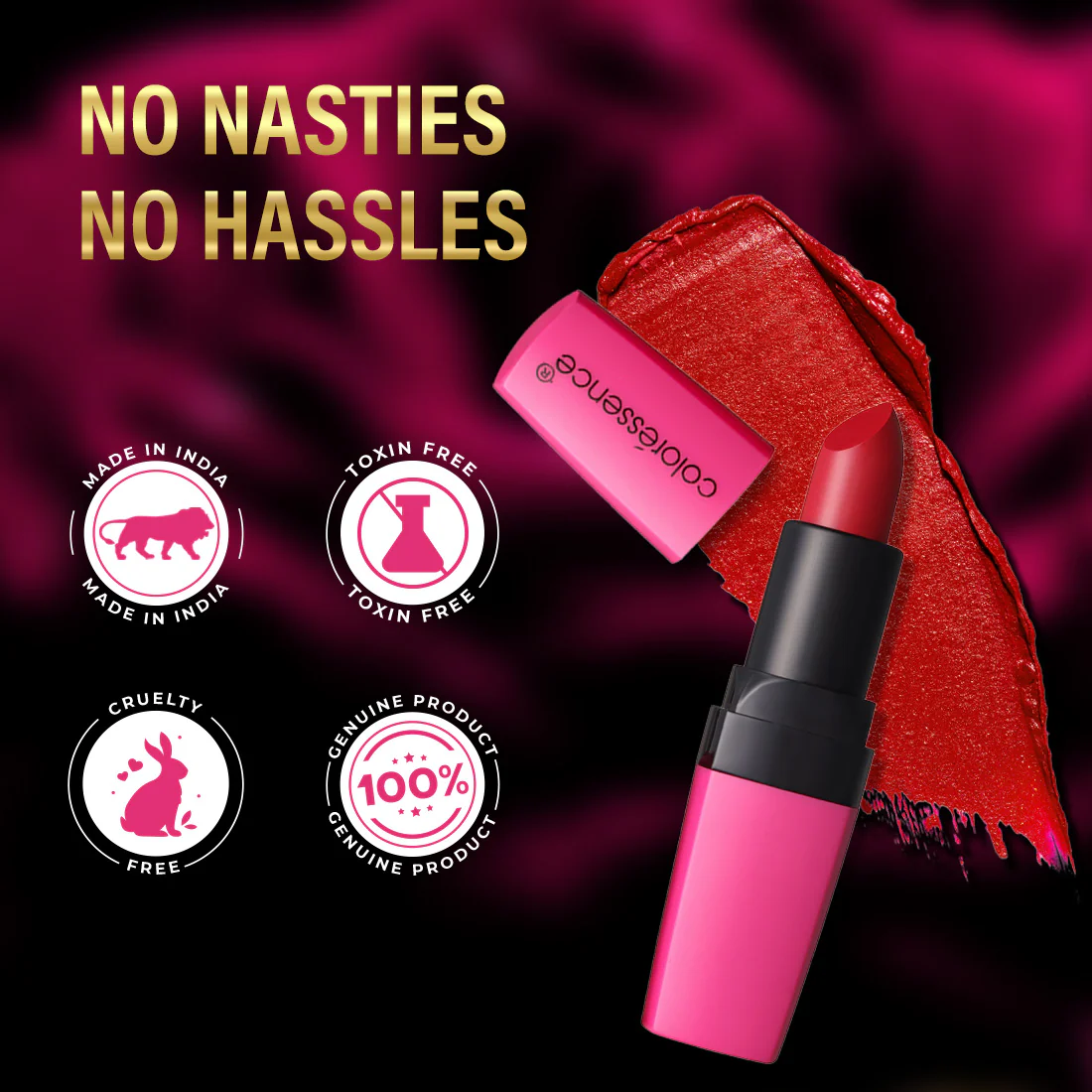 Coloressence Matte Magic Lip Color img Coloressence Matte Magic Lip Color - 4g