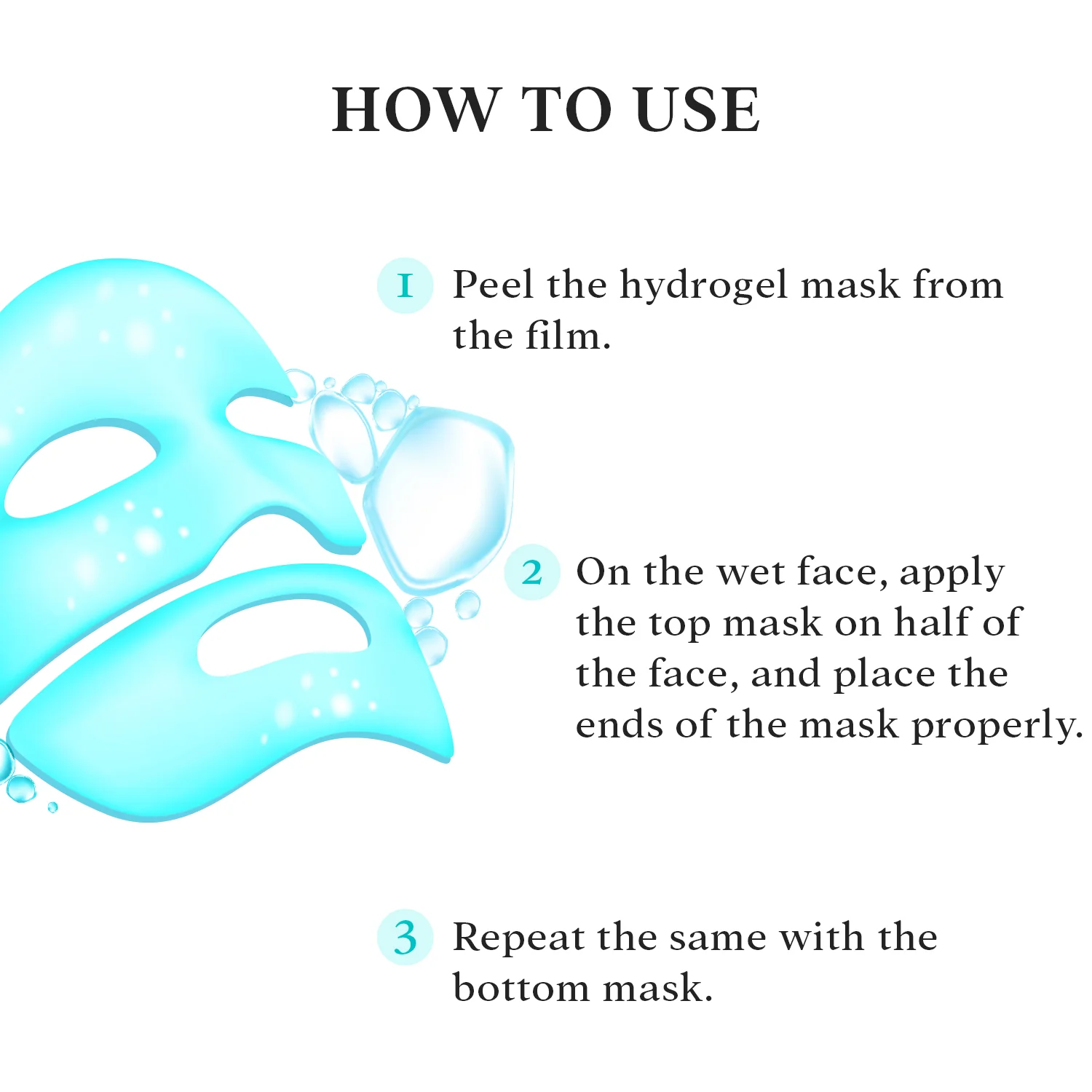 O3+ Collagen Hydrogel Facial Mask for Bright & Plump Skin newma O3+ Collagen Hydrogel Facial Mask for Bright & Plump Skin