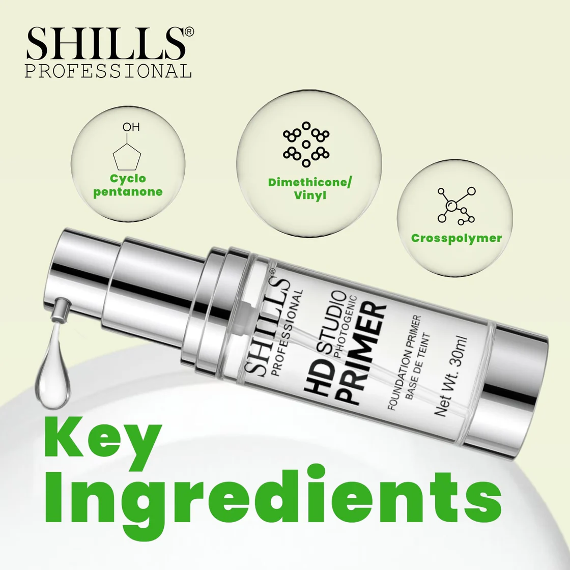 Shills Professional HD Studio Photogenic Primer -30ml Shills Professional HD Studio Photogenic Primer