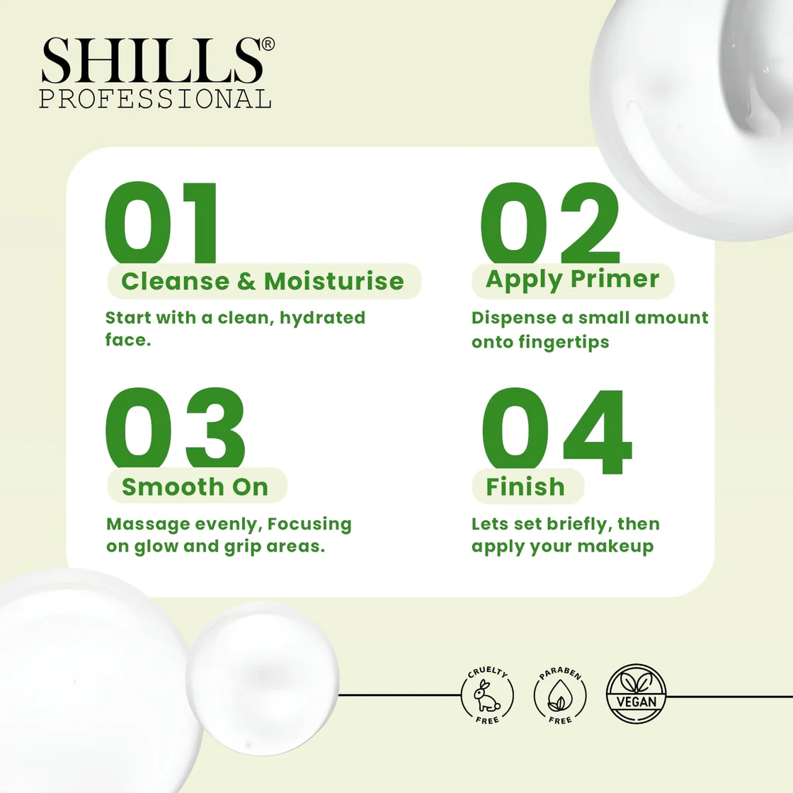 Shills Professional HD Studio Photogenic Primer-apply Shills Professional HD Studio Photogenic Primer