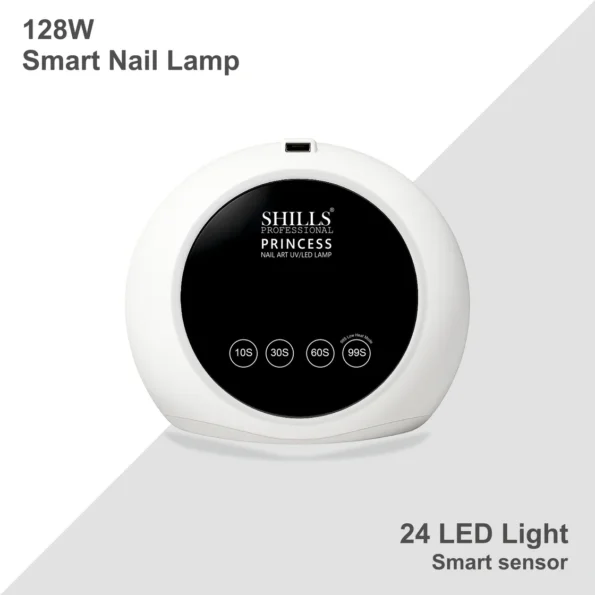 Shills Professional Princess Nail UV-LED Lamp 128W
