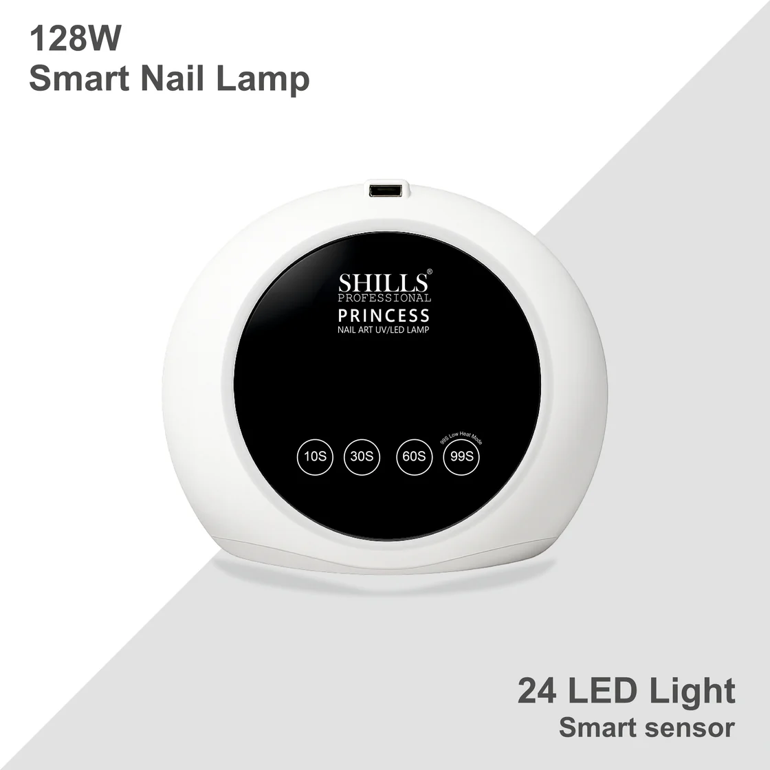 Shills Professional Princess Nail UV-LED Lamp 128W Nail Shills Professional Princess Nail UV-LED Lamp 128W