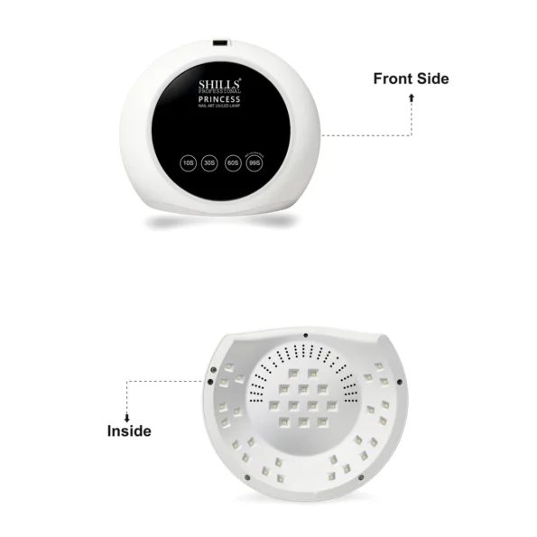 Shills Professional Princess Nail UV-LED Lamp 128W