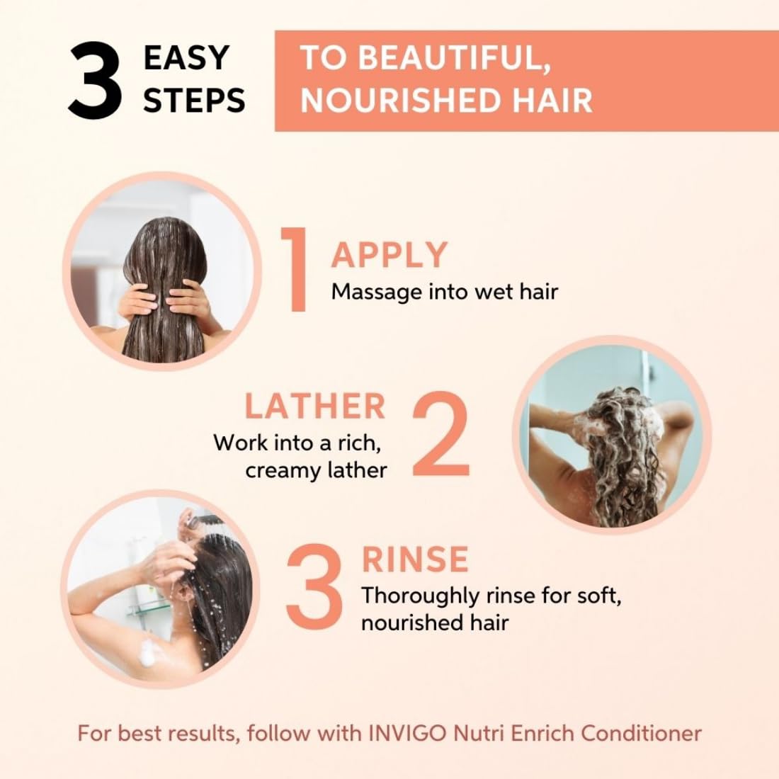 Wella Professionals Invigo Nutri-Enrich Deep Nourishing Shampoo -250ml aplly Wella Professionals Invigo Nutri-Enrich Deep Nourishing Shampoo -250ml