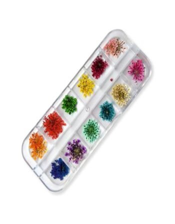 Shills Professional Dry Flower for Nail Art Myler-12pcs