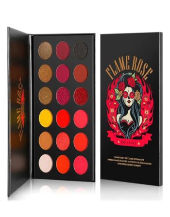 DE'LANCI New Flame Rose Eyeshadow Palette-18 Colors