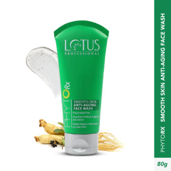 Lotus PhytoRx Smooth Skin Anti-Ageing Face Wash-80g