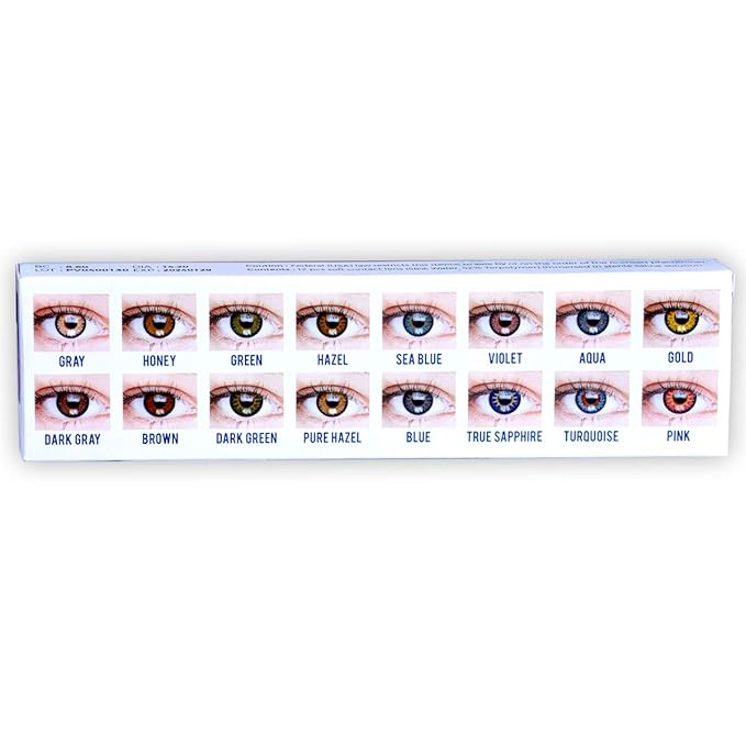 ACME 58 Disposable Soft Color Eye lenses = ACME 58 Color View Disposable Soft Color Eye lenses
