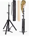 Adjustable Mannequin Hair Dummy Tripod Stand For Hair Styling
