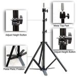 Adjustable Mannequin Head Tripod Stand
