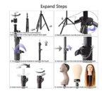 Adjustable Mannequin Head Tripod Stand