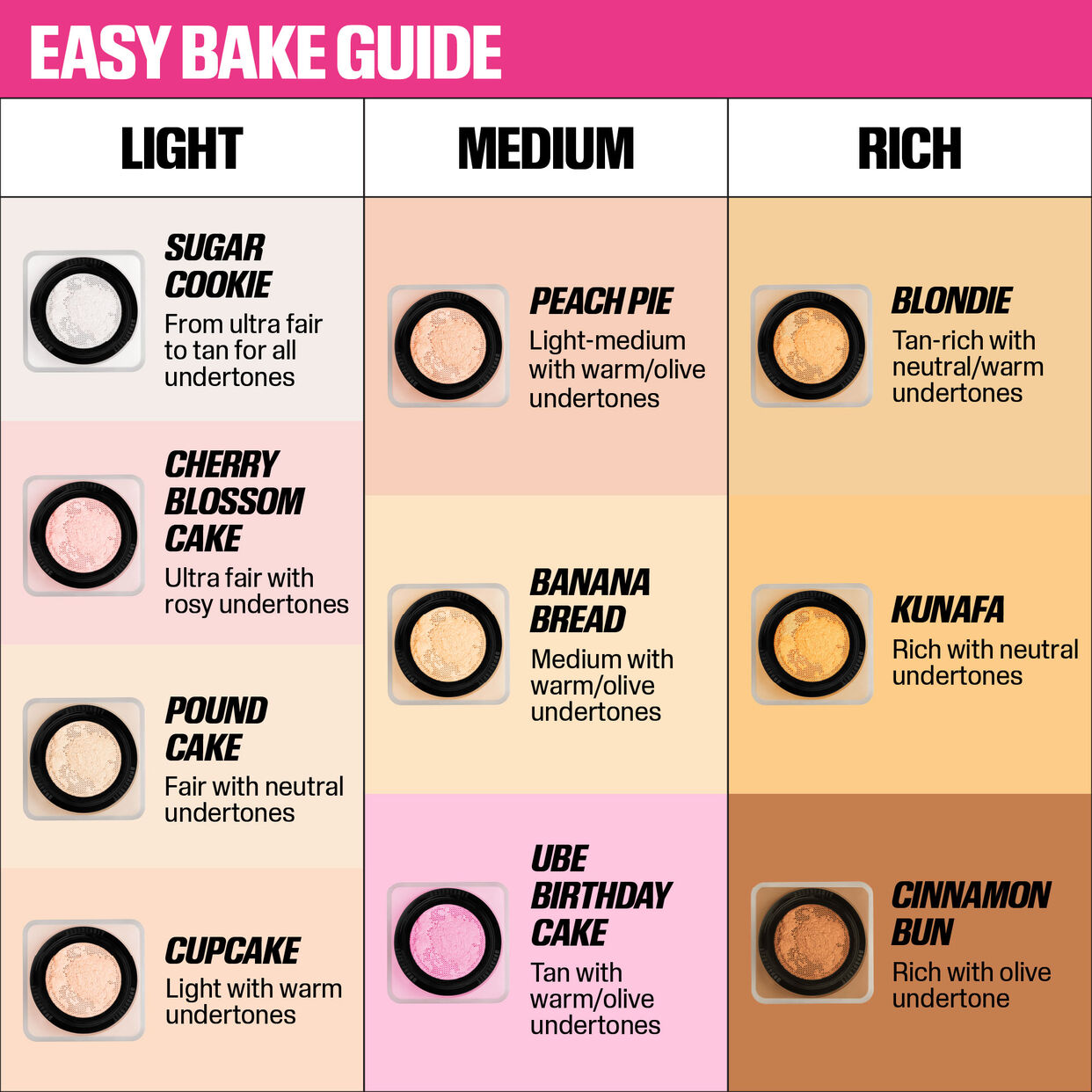 Huda Beauty Easy Bake Loose Baking & Setting Powder - Banana Bread Huda Beauty Easy Bake Loose Baking & Setting Powder - Banana Bread