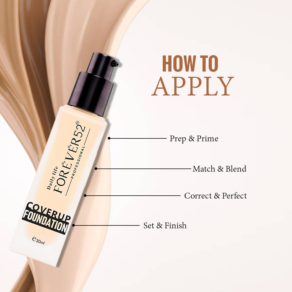 FCU10.2-4 Forever52 Daily Life Coverup Foundation - 30ml