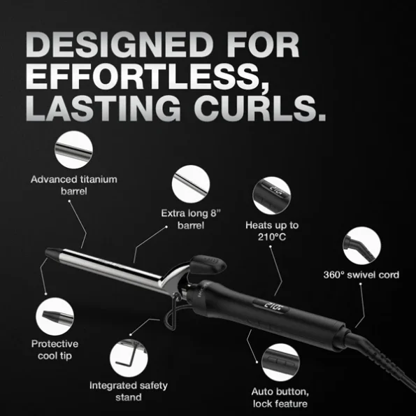 Ikonic Professional Curling Tong 2.0 Hair Curler -16