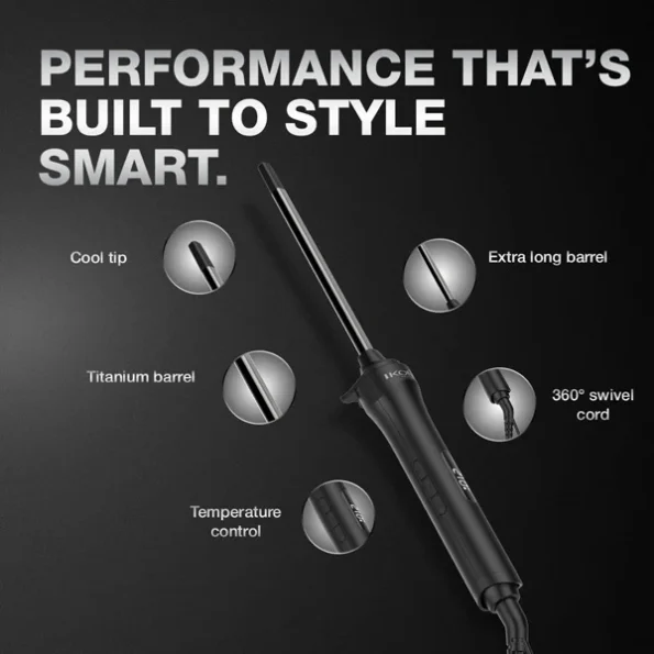 Ikonic Professional Hot Wand 2.0 Hair Curler