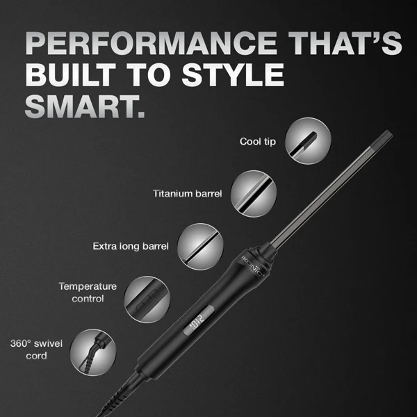 Ikonic Professional Hot Wand 2.0 Hair Curler adv Ikonic Professional Hot Wand 2.0 Hair Curler