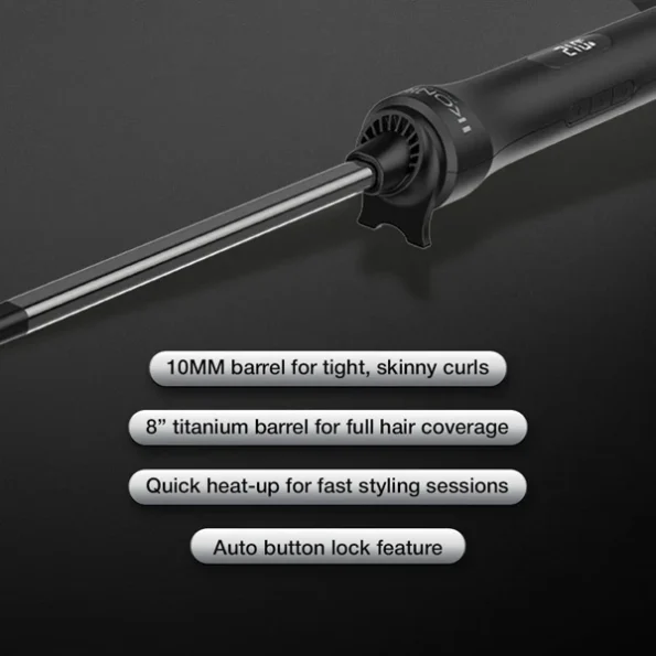 Ikonic Professional Hot Wand 2.0 Hair Curler