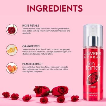 Jovees Rose Skin Toner - 100ml
