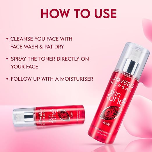 Jovees Rose Skin Toner use Jovees Rose Skin Toner - 100ml