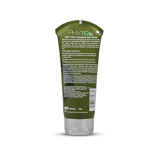 Lotus Professional PhytoRx Deep Pore Cleansing Face Wash- Lotus PhytoRx Deep Pore Cleansing Face Wash -80g