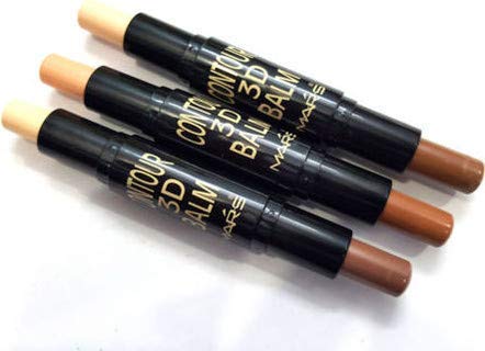 MARS 2 in 1 BB Highlight and 3D Contour Balm Stick, Multicolor-- MARS 2 in 1 Contour 3D Balm Stick